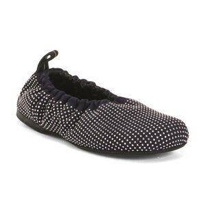 J.W. ANDERSON Suede Stud Embellished Ballet Flats